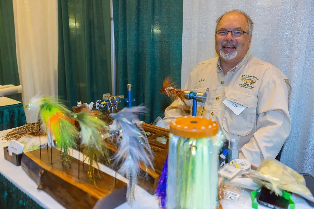 Lance Kekel a Michigan native who now calls Rootstown, Ohio his home. He has been fly tying over 45 years ago.  Today he ties commercially for shops in Ohio & Michigan. He was a Semi-Finalist in the 2020 Norvise Fly Tying Competition, and an invited tyer at the International Fly-Tying Symposium in 2023 & 2024. He is a self-proclaimed dry fly junkie with an obsession for Michigan Hex and eastern limestone waters harboring Green Drakes. This is almost matched by his fascination with catching toothy fish on the fly. Lance continues to enjoy sharing his passion for tying and fishing through community and club involvement; to enjoy the local waters of Northeast Ohio.